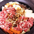 きつねこちゃん's cooksnap of when they made 焼肉のたれ一本で作る！絶品♡すき焼き鍋.