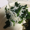 ☆あおはるママ☆'s cooksnap of when they made 夕飯(7/9)ほうれん草 しらす お浸し.