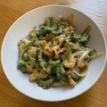 ありさつき☆'s cooksnap of when they made 苦くない♪ゴーヤと油揚げの甘味噌炒め.