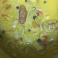 りくままがんばるゾウ's cooksnap of when they made かぼちゃと白菜のシチュー.
