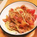 イサジン's cooksnap of when they made トマトソースの冷製スパゲティ.