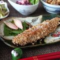あず7225's cooksnap of when they made ☆鯖の塩麹漬けゴマ焼き☆.