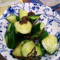 patepateco's cooksnap of when they made 絶品！塩昆布キュウリ.