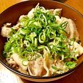 ◉yoshihana's cooksnap of when they made 豚バラ♡たっぷりねぎ塩丼.