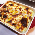 mokomokomokotan's cooksnap of when they made ツナとじゃが芋の和風グラタン.