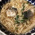 もぐとっぽ's cooksnap of when they made サバ缶で！簡単あったかそうめん.