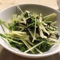 Hirorinaki's cooksnap of when they made １分で簡単♬塩コンブde水菜の和え物.