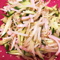 ★☆★アリエル★☆★'s cooksnap of when they made 節約★もやしときゅうりで冷し中華風サラダ.