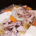 かお♪0310's cooksnap of when they made 豚バラと豆腐入り　超簡単　砂鍋白菜♪.