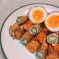 モイモイ♡'s cooksnap of when they made ☆オクラと茹で卵の肉巻き☆.