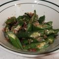 nana_tenjo's cooksnap of when they made オクラとミョウガの梅かつおあえ.