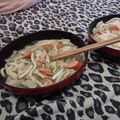せらちゃん。's cooksnap of when they made ベーコン玉ねぎ入り、コンソメスープうどん.