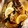 クックAY220G☆'s cooksnap of when they made ホイルで簡単！きのこと鯛のかぼす蒸し。.