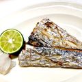 saku39717's cooksnap of when they made タチウオの塩焼き.