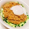 HRPC3NH◡̈♡'s cooksnap of when they made レンジで簡単！豚そぼろ温玉冷やしうどん.