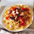 ☆コバルトブルー's cooksnap of when they made 超簡単☆さば缶でトマトパスタ.