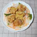 よっクマごん's cooksnap of when they made アメリカでも、うける。大分名物、とり天.