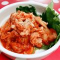 みっくママ's cooksnap of when they made キムチとツナの炒め物.