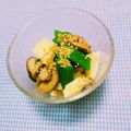 まあまま☆0403's cooksnap of when they made おくらと椎茸のほろうま和え.