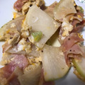 なつきよう's cooksnap of when they made 甘辛！大根とベーコンの卵とじ.