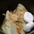 Lebedev's cooksnap of when they made 抹茶ムース.