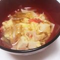 ノビル's cooksnap of when they made カニカマで♡たまごスープ.
