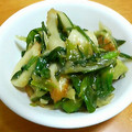 hutaai's cooksnap of when they made 葉玉ねぎとちくわの味噌炒め.