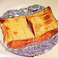 さつき⭐ママ's cooksnap of when they made 簡単 厚切りトースト めちゃ食べやすく！.