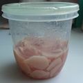 花ぴょん's cooksnap of when they made 生姜の酢漬け（ガリ）.