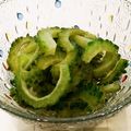 あーこ姐's cooksnap of when they made *ゴーヤの酢漬け*.