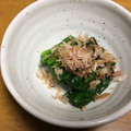 ㌧㌧ナデナデ's cooksnap of when they made ほうれんそうのおかか合え.
