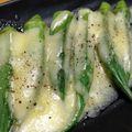㌧㌧ナデナデ's cooksnap of when they made 簡単！オクラとチーズのオリーブオイル焼き.