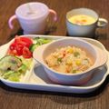 うーちゃま☆'s cooksnap of when they made 炊飯器で「ほぼ」シーフードピラフ.