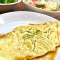 Superlittleboo's cooksnap of when they made リメイク！ミートソースで大きなオムレツ♡.