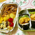 komutatata's cooksnap of when they made 爆弾おにぎりに切り込みを♪.