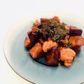 Aküche's cooksnap of when they made 食が進む♪なすと鶏肉の甘酢炒め.