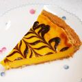 tenco1220's cooksnap of when they made かぼちゃのマーブルチーズタルト♡.