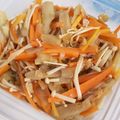 pipisis's cooksnap of when they made 常備菜に！きんぴらごぼうplusえのき.