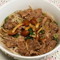 アヨシッチ's cooksnap of when they made 簡単肉そば.