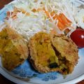 ちぃ˙︶˙๑'s cooksnap of when they made とろける♪ベーコン入りかぼちゃコロッケ.