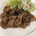 ラフらん's cooksnap of when they made レンジで時短【豚と茄子の生姜炒め】.