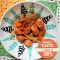 月✳Iris's cooksnap of when they made ウィンナーの酢豚風いため.