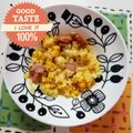 月✳Iris's cooksnap of when they made とうもろこしとソーセージの炊き込みご飯.