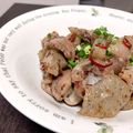 ゆたんぽまま。's cooksnap of when they made 砂肝とこんにゃくのにんにく炒め.