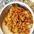 megu5677's cooksnap of when they made ごぼうのドライカレー・保育園給食.