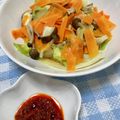 ☆さぶ☆☆'s cooksnap of when they made 夏の食欲増進！　蒸し野菜のハリッサ添え.