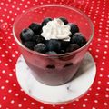 SUNMOONMOM's cooksnap of when they made ブルーベリーの豆腐ムース.