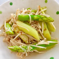ゆうとママ❤︎'s cooksnap of when they made 簡単☆アスパラとエノキのおかか和え♪.