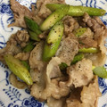 ちいちゃんｗ's cooksnap of when they made アスパラと豚肉のマヨ炒め.