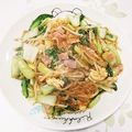 めいめい☆☆☆'s cooksnap of when they made チンゲン菜と春雨の卵炒め✤オイマヨ味で.
